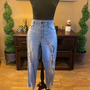 Mossimo NWOT Raw Hem and Distressed Jeans